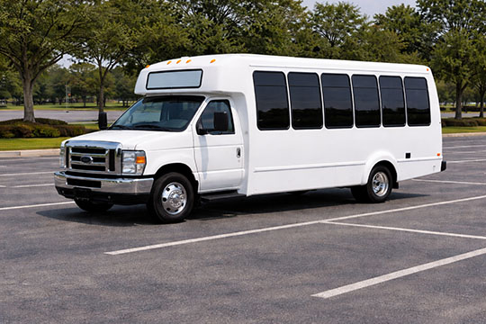 20-passenger minibus available for charter in Clearwater, FL