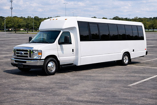 25-passenger minibus available for charter in Clearwater, FL